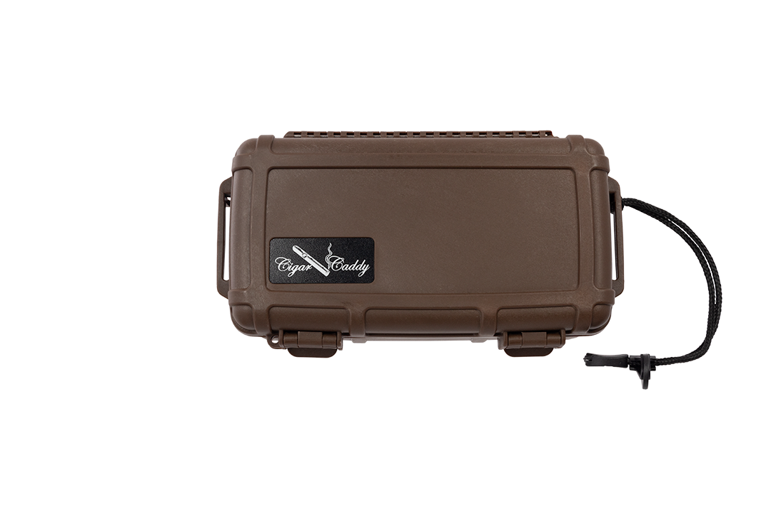 Cigar Caddy Brown 10-Count Travel Case - view 3