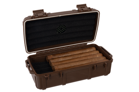 Cigar Caddy Brown 10-Count Travel Case - view 6