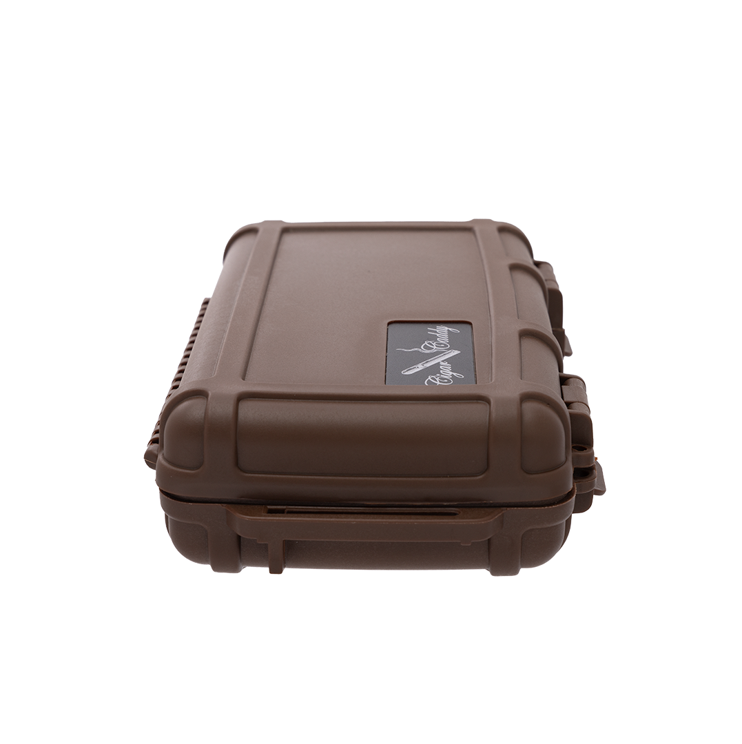 Cigar Caddy Brown 5-Count Travel Case - view 4