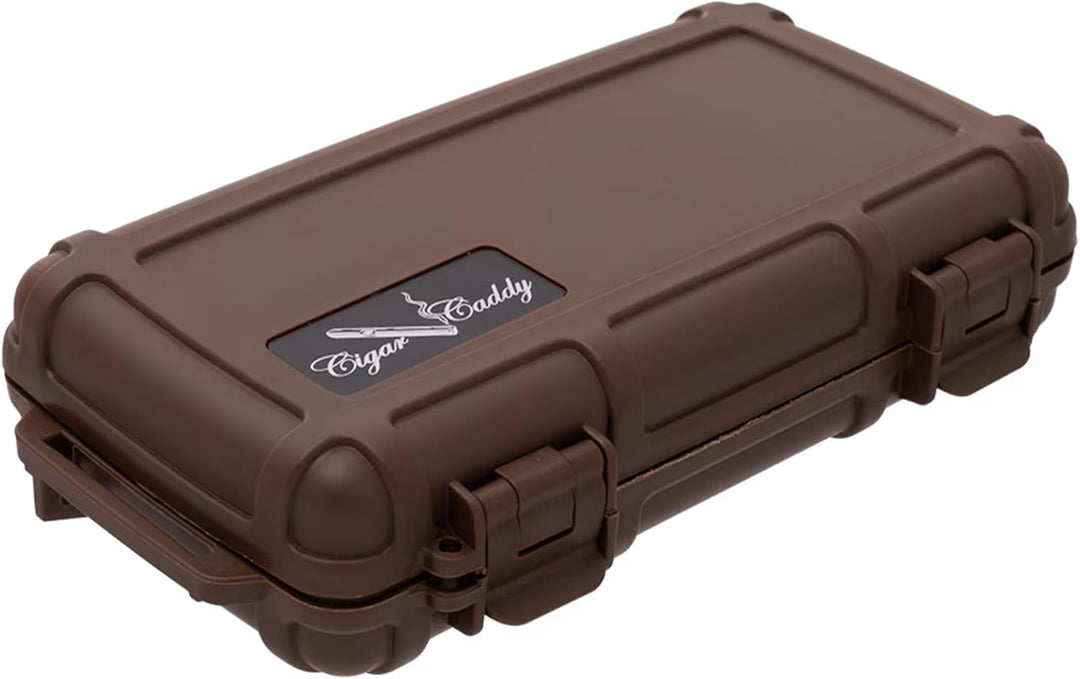 Cigar Caddy Brown 5-Count Travel Case - view 7