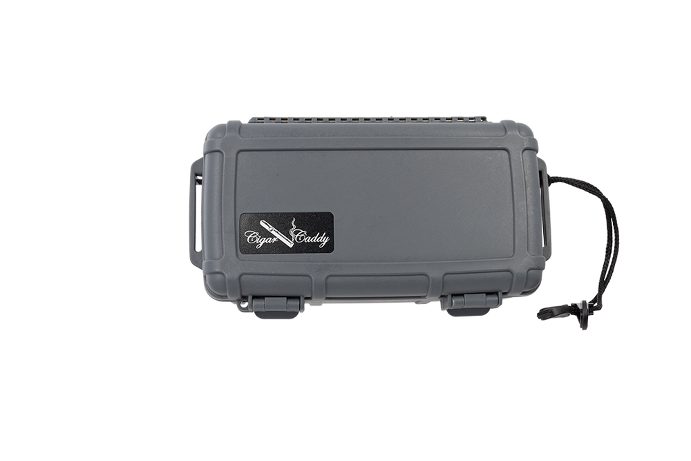 Cigar Caddy Dark Gray 10-Count Travel Case - view 2