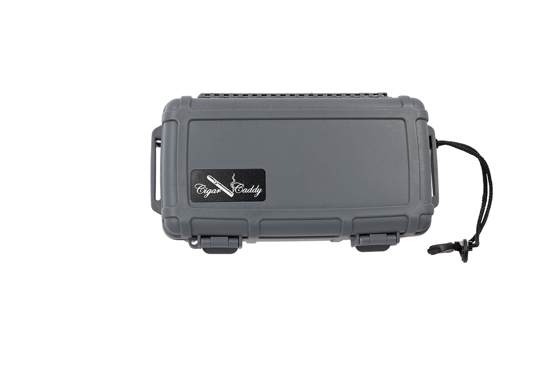 Cigar Caddy Dark Gray 10-Count Travel Case - view 2