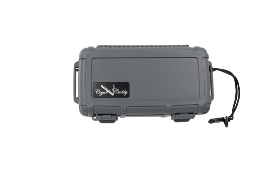 Cigar Caddy Dark Gray 10-Count Travel Case - view 2