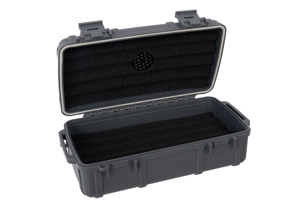 Cigar Caddy Dark Gray 10-Count Travel Case - view 3