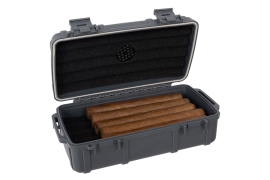 Cigar Caddy Dark Gray 10-Count Travel Case - view 4
