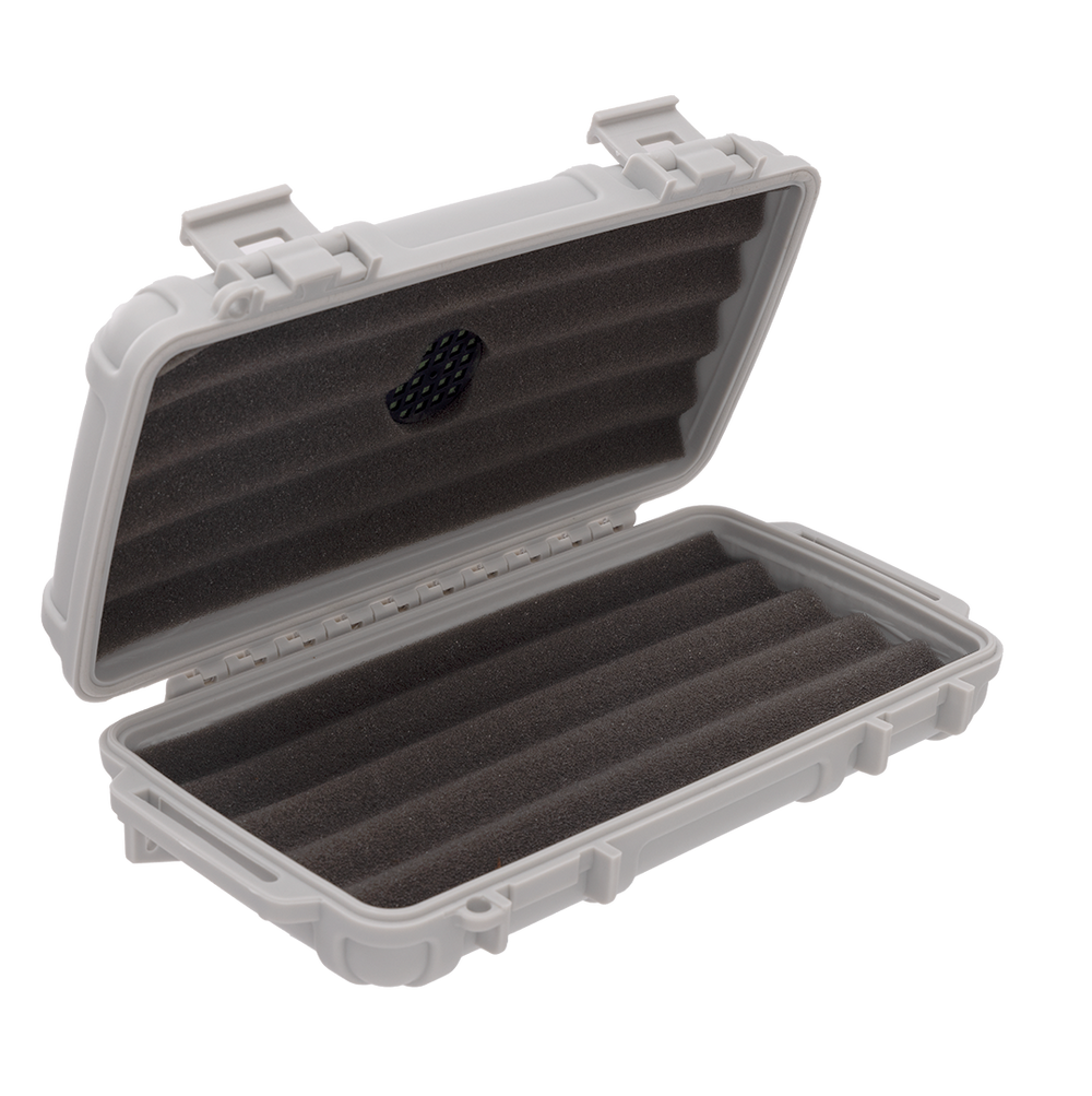 Cigar Caddy Gray 5-Count Travel Case - view 2
