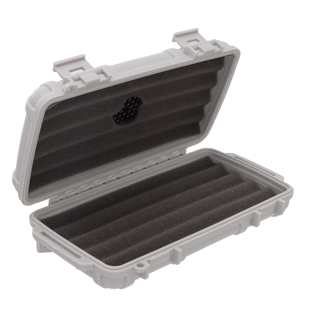 Cigar Caddy Gray 5-Count Travel Case - view 2