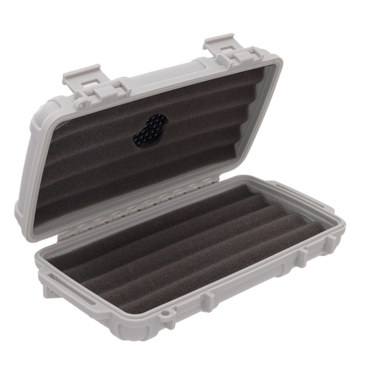 Cigar Caddy Gray 5-Count Travel Case - view 2