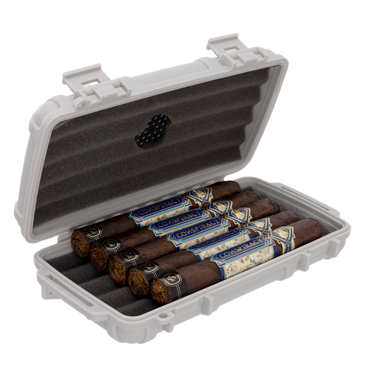 Cigar Caddy Gray 5-Count Travel Case - view 6