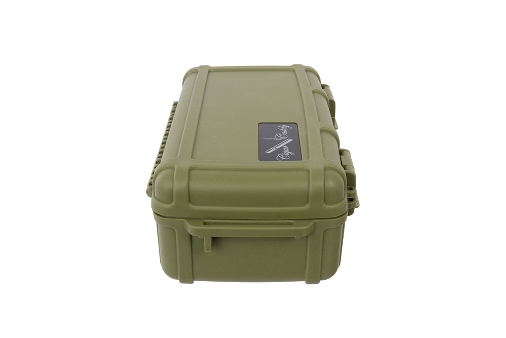 Cigar Caddy Green 10-Count Travel Case - view 2