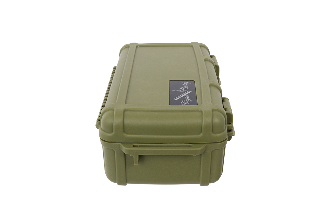 Cigar Caddy Green 10-Count Travel Case - view 2