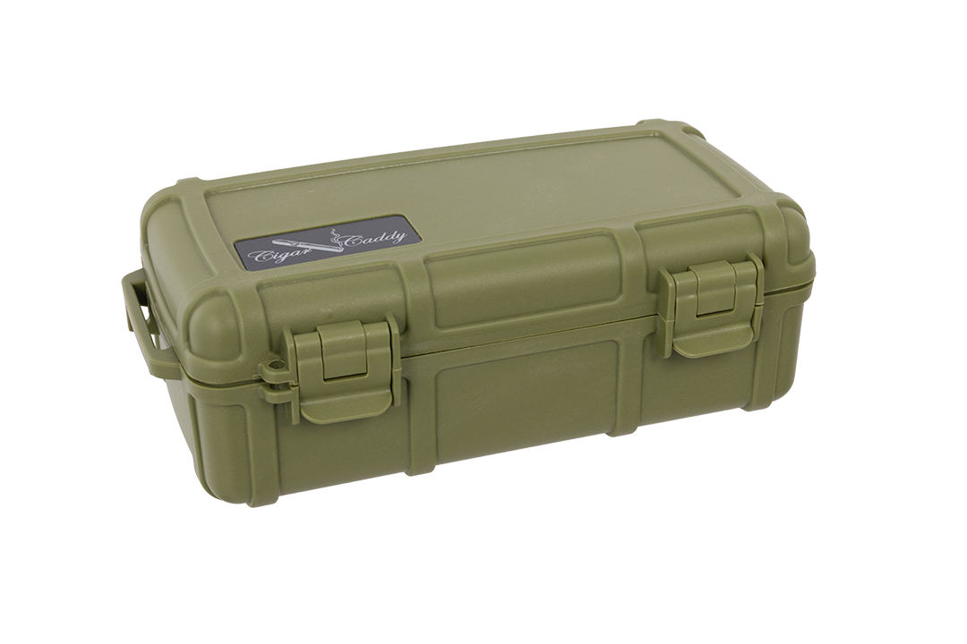 Cigar Caddy Green 10-Count Travel Case - view 3