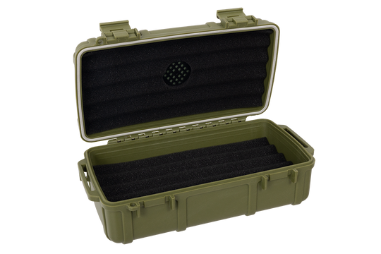 Cigar Caddy Green 10-Count Travel Case - view 4