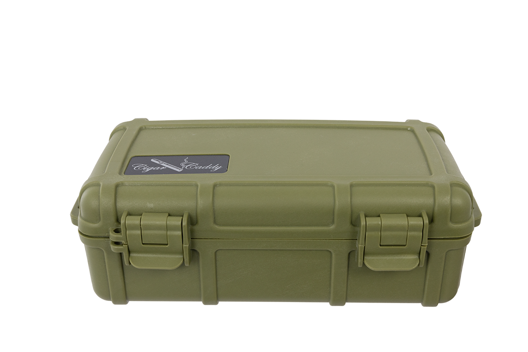 Cigar Caddy Green 10-Count Travel Case - view 5
