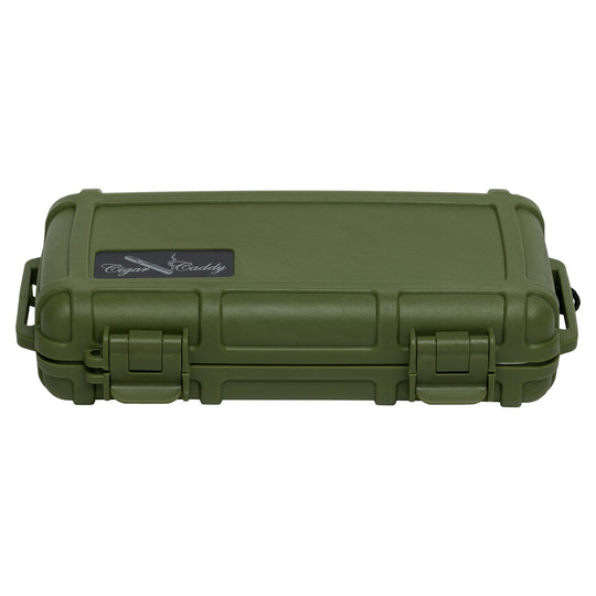 Cigar Caddy Green 5-Count Travel Case - view 6