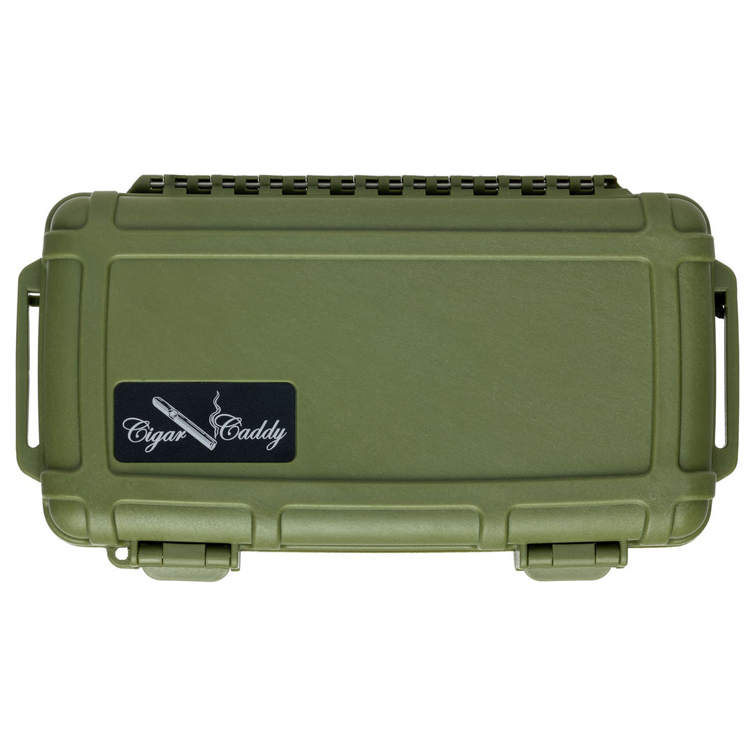 Cigar Caddy Green 5-Count Travel Case - view 8