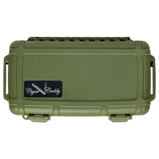 Cigar Caddy Green 5-Count Travel Case - view 8