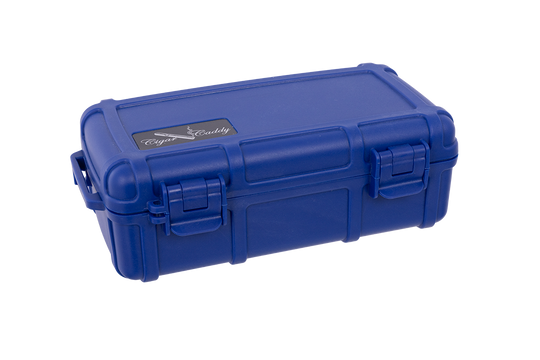 Cigar Caddy Navy Blue 10-Count Travel Case - view 2
