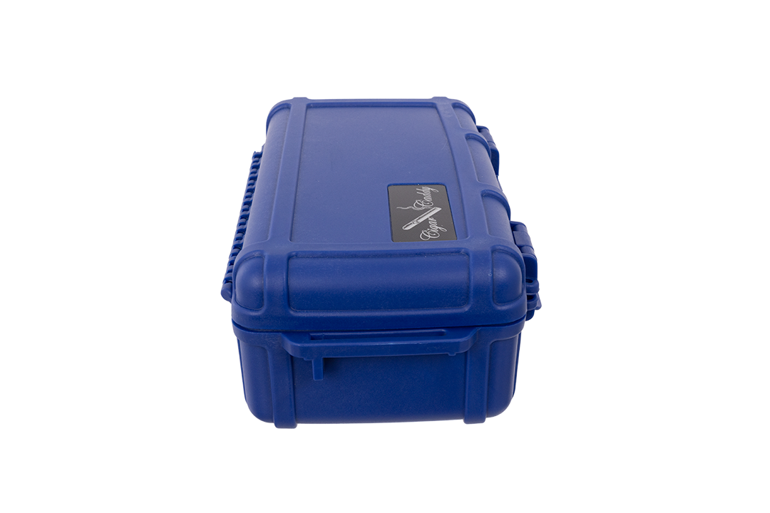 Cigar Caddy Navy Blue 10-Count Travel Case - view 3