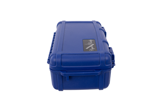 Cigar Caddy Navy Blue 10-Count Travel Case - view 3