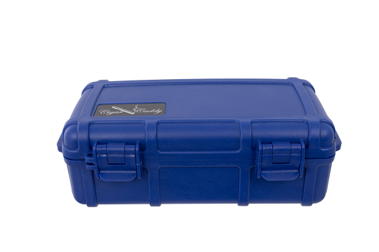 Cigar Caddy Navy Blue 10-Count Travel Case - view 4
