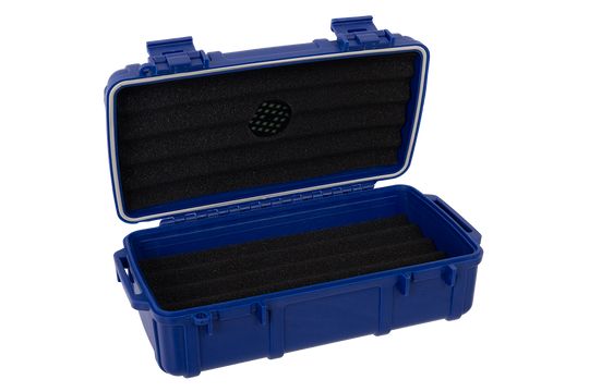 Cigar Caddy Navy Blue 10-Count Travel Case - view 6