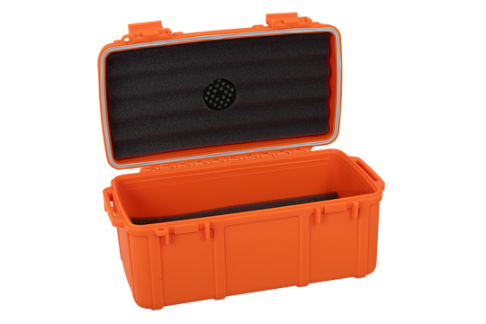 Cigar Caddy Orange 15-Count Travel Case - view 2