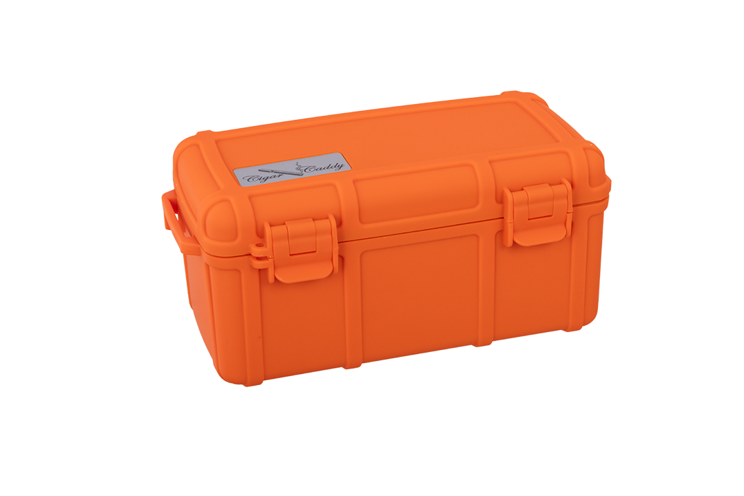 Cigar Caddy Orange 15-Count Travel Case - view 3