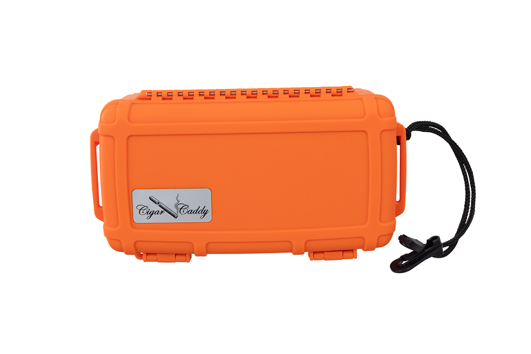 Cigar Caddy Orange 15-Count Travel Case - view 4