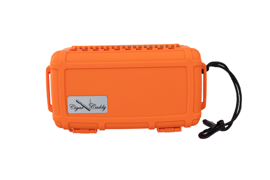 Cigar Caddy Orange 15-Count Travel Case - view 4