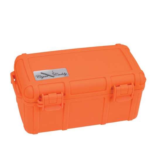 Cigar Caddy Orange 15-Count Travel Case - view 6