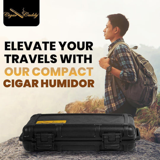 Cigar Caddy Orange 5-Count Travel Case - view 7