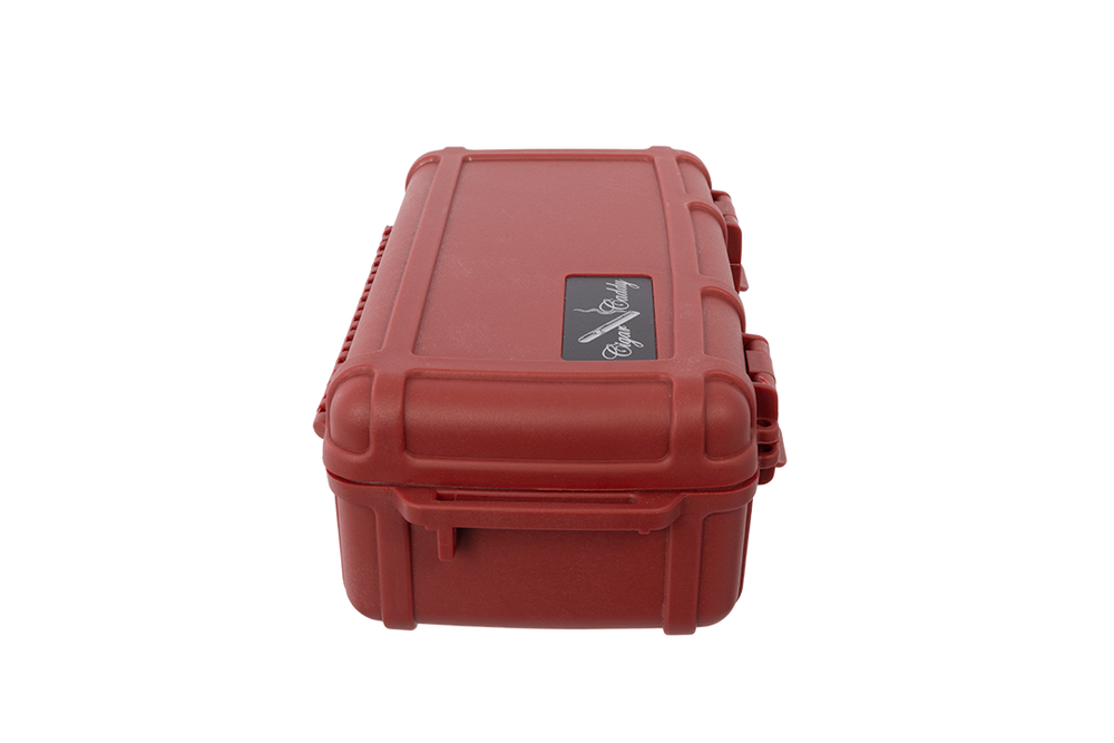 Cigar Caddy Red 10-Count Travel Case - view 2