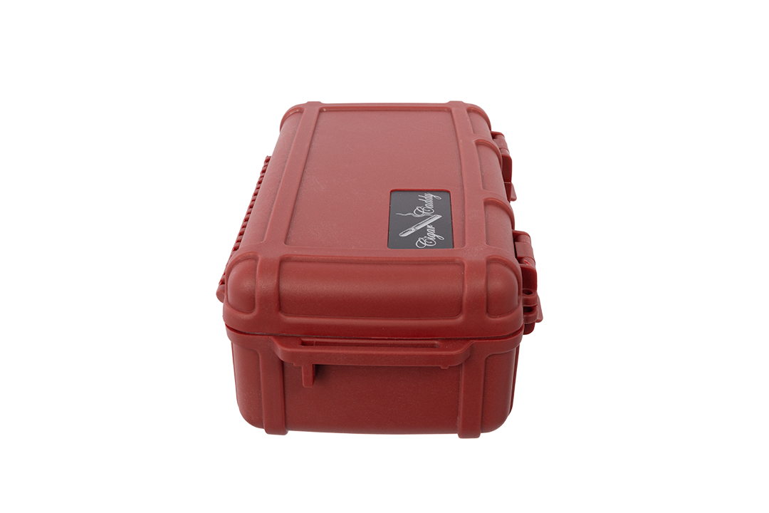 Cigar Caddy Red 10-Count Travel Case - view 2