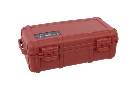 Cigar Caddy Red 10-Count Travel Case - view 5