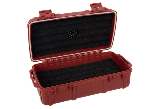 Cigar Caddy Red 10-Count Travel Case - view 6