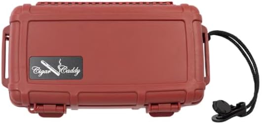 Cigar Caddy Red 10-Count Travel Case - view 7