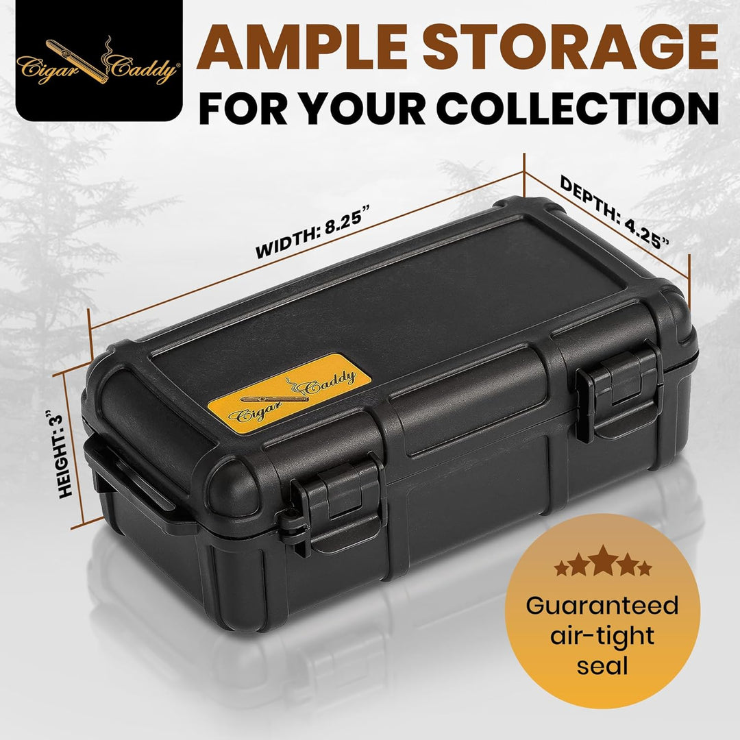 Cigar Caddy Red 10-Count Travel Case - view 8