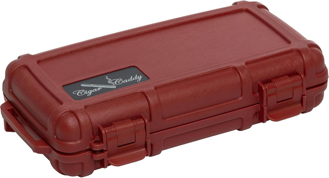 Cigar Caddy Red 5-Count Travel Case - view 6