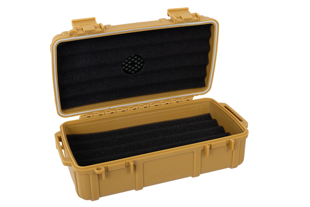 Cigar Caddy Tan 10-Count Travel Case - view 2
