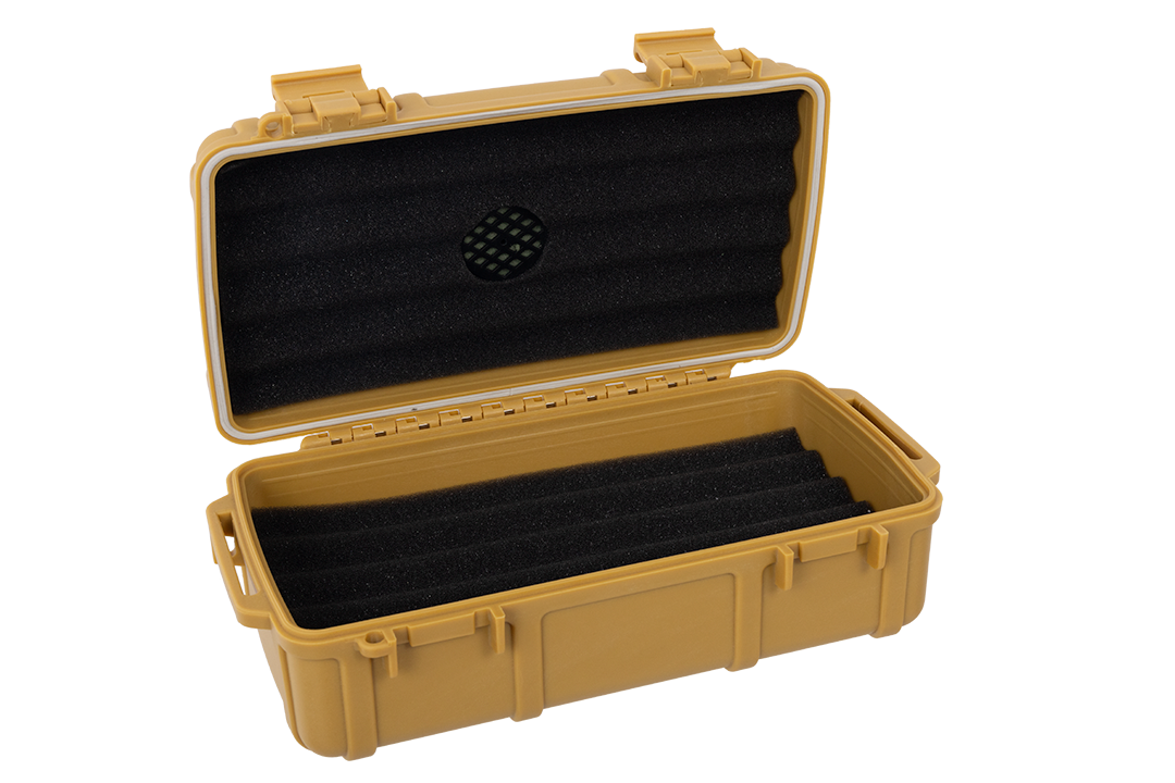 Cigar Caddy Tan 10-Count Travel Case - view 2
