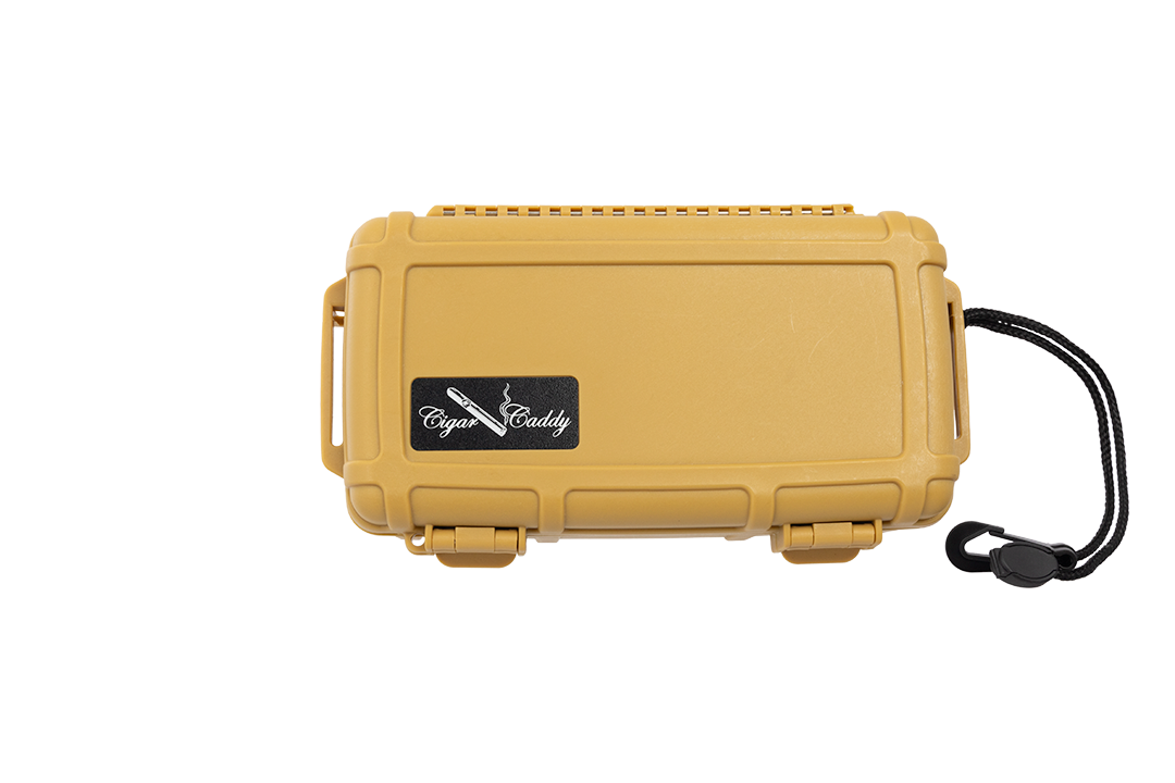 Cigar Caddy Tan 10-Count Travel Case - view 4