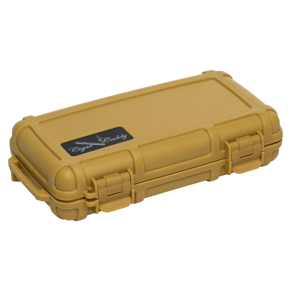 Cigar Caddy Tan 5-Count Travel Case - view 2
