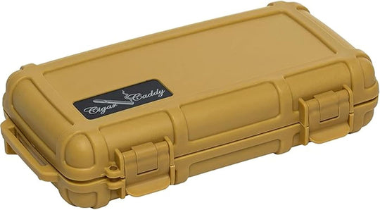 Cigar Caddy Tan 5-Count Travel Case - view 8