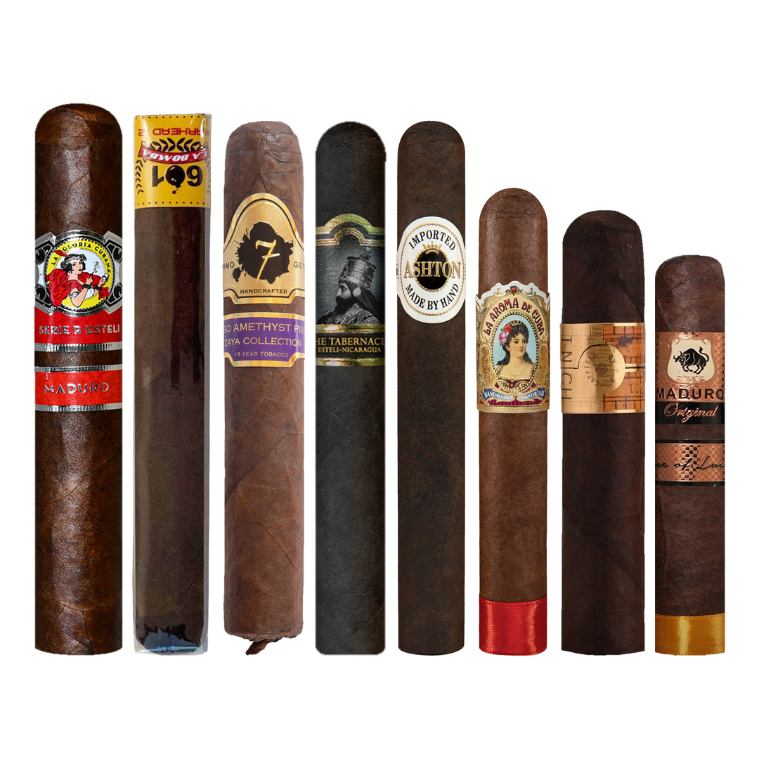 Cigar Inc. The After Dark Sampler, at Cigar Inc, Woodland Hills, clean product view