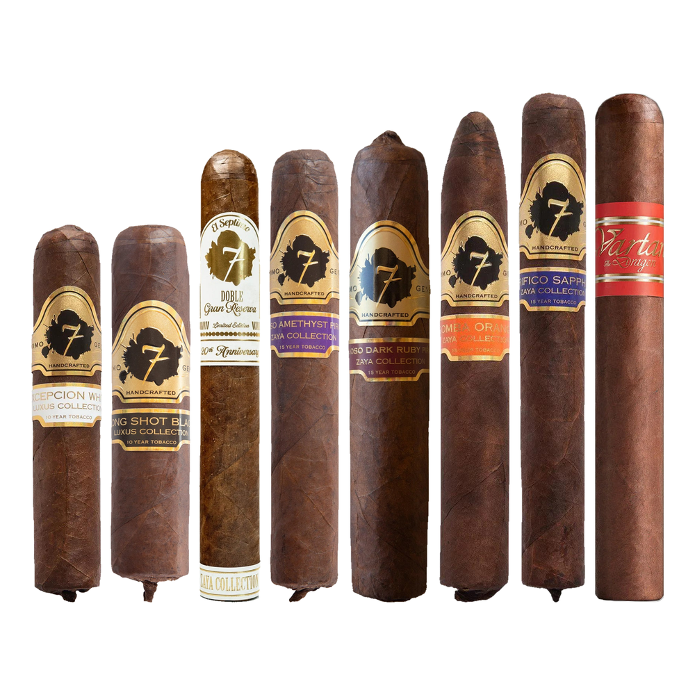 Cigar Inc. The Anniversary Sampler, at Cigar Inc, Woodland Hills, clean product view