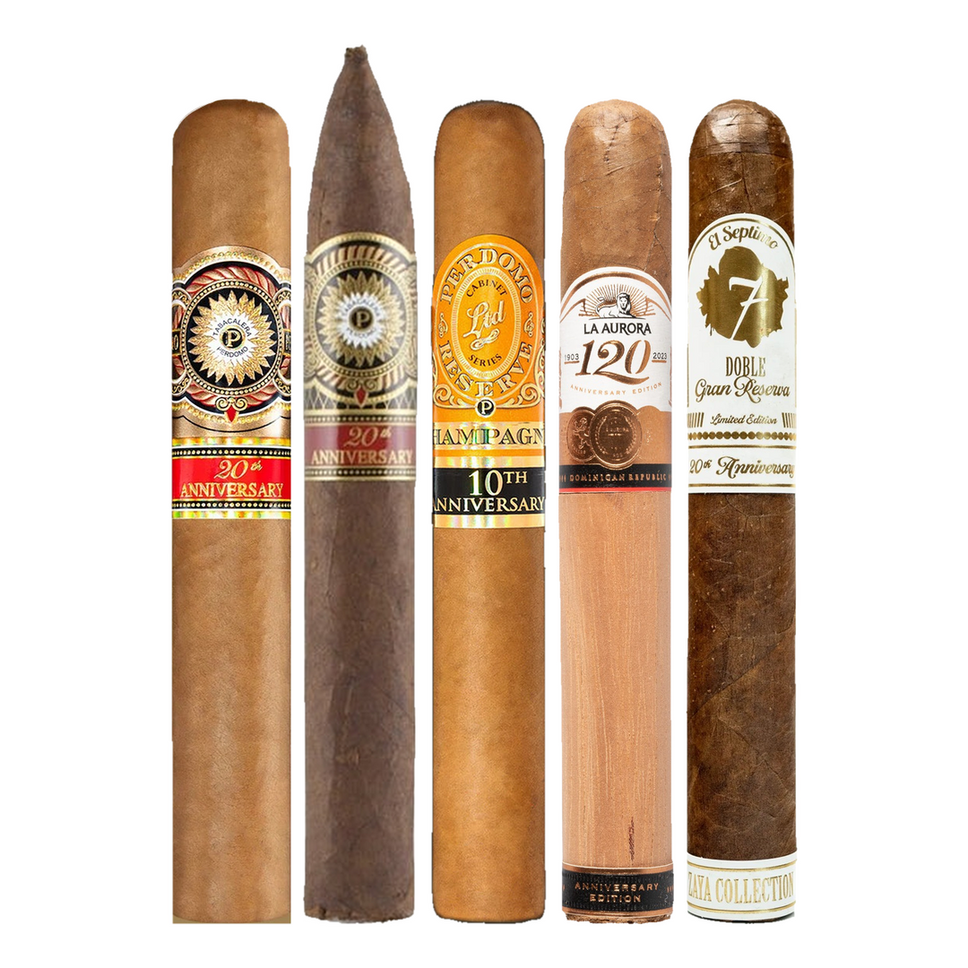Cigar Inc. The Anniversary Table Sampler, at Cigar Inc, Woodland Hills