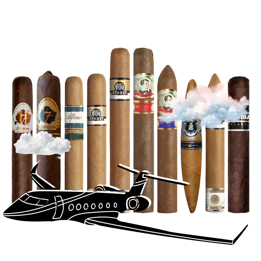 Cigar Inc. The Arrivals Hall Sampler, at Cigar Inc, Woodland Hills
