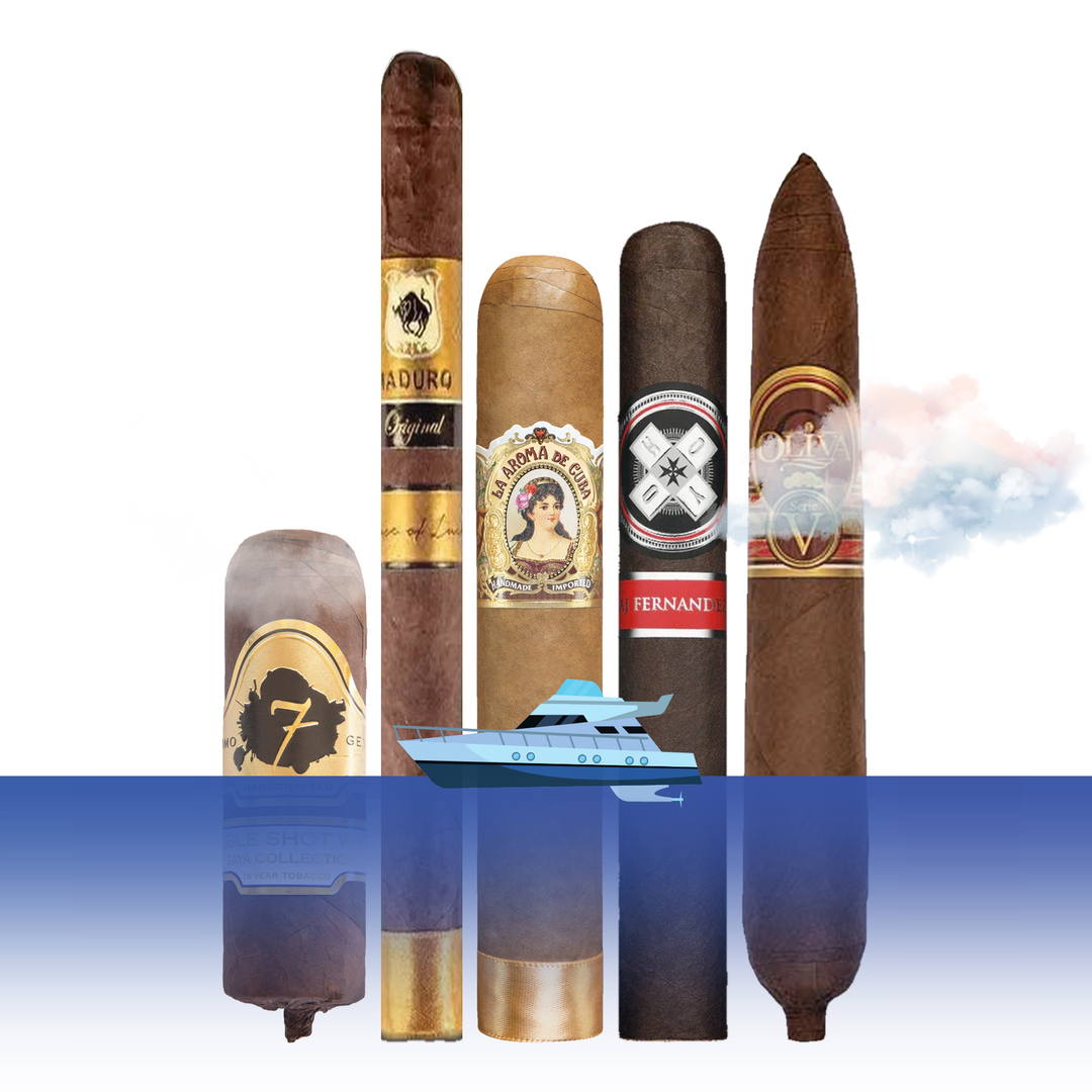 Cigar Inc. The Barefoot Hour Sampler, at Cigar Inc, Woodland Hills