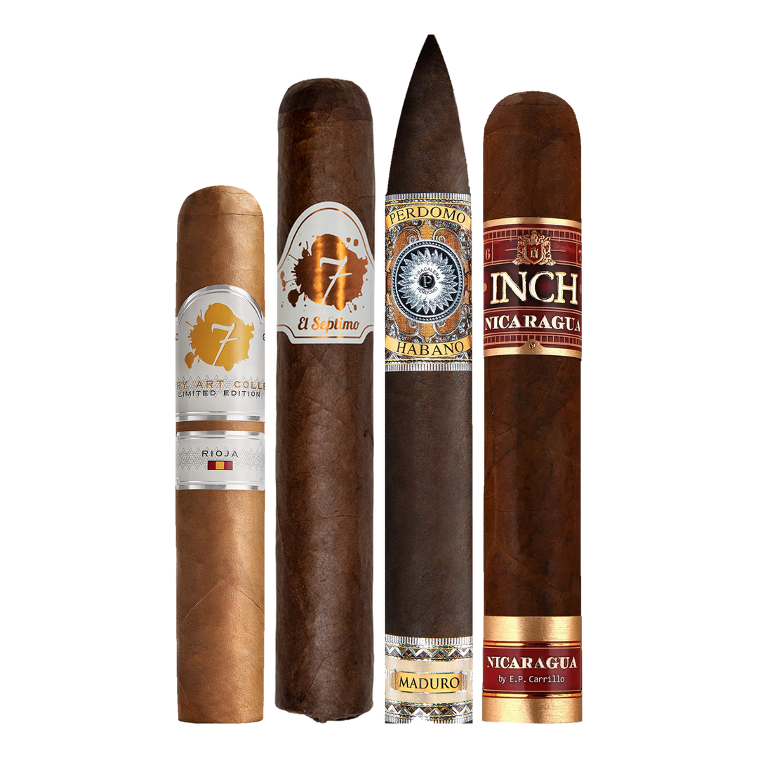Cigar Inc. The Bay Cruiser Sampler, at Cigar Inc, Woodland Hills, clean product view